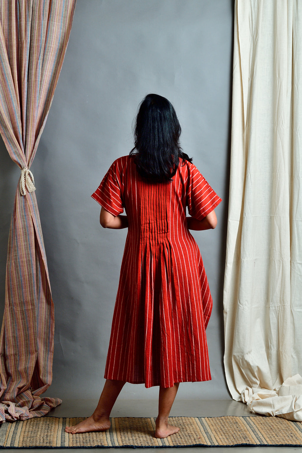 Kalyani - handloom cotton dress image 6