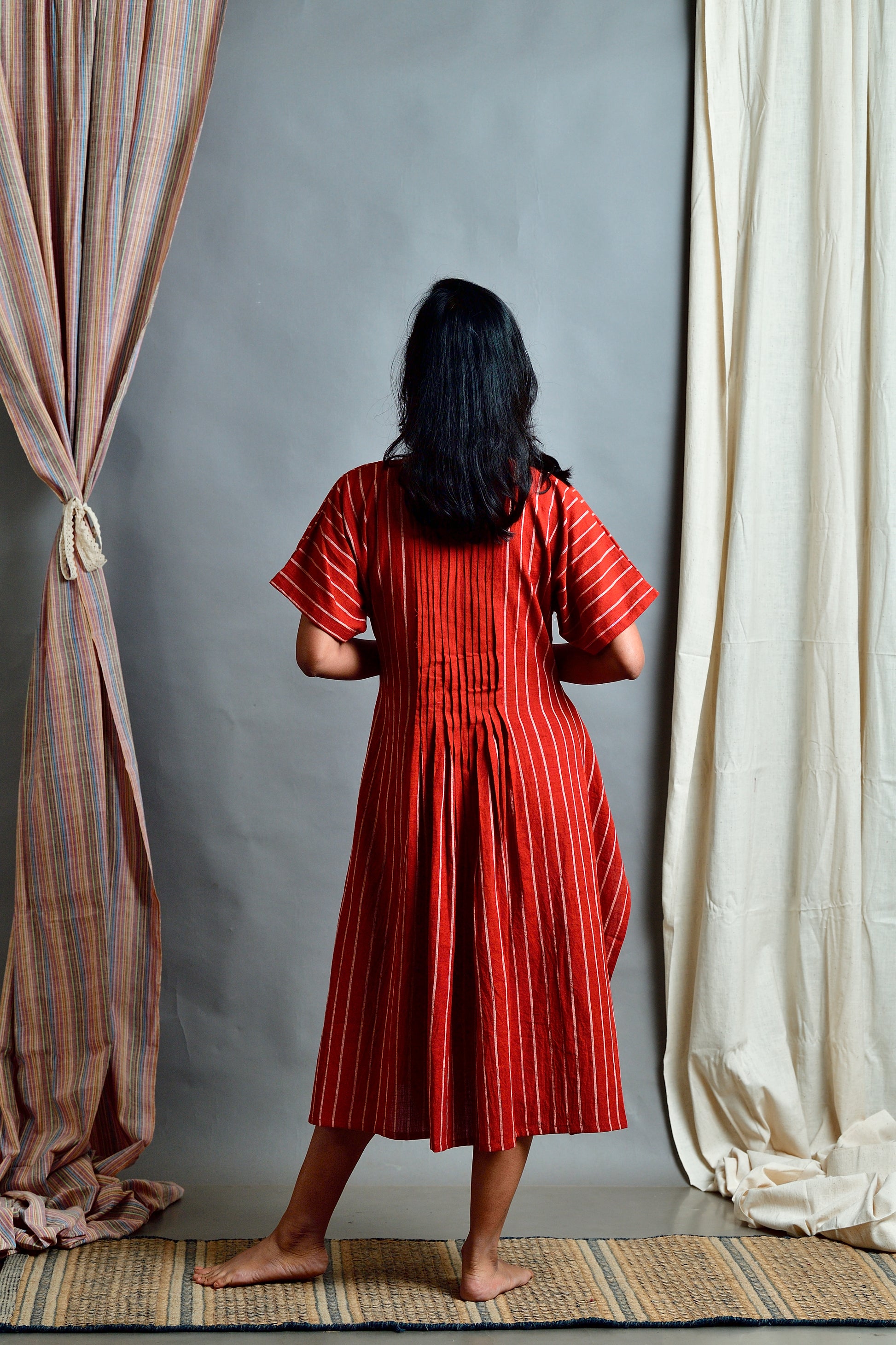 Kalyani - handloom cotton dress image 6