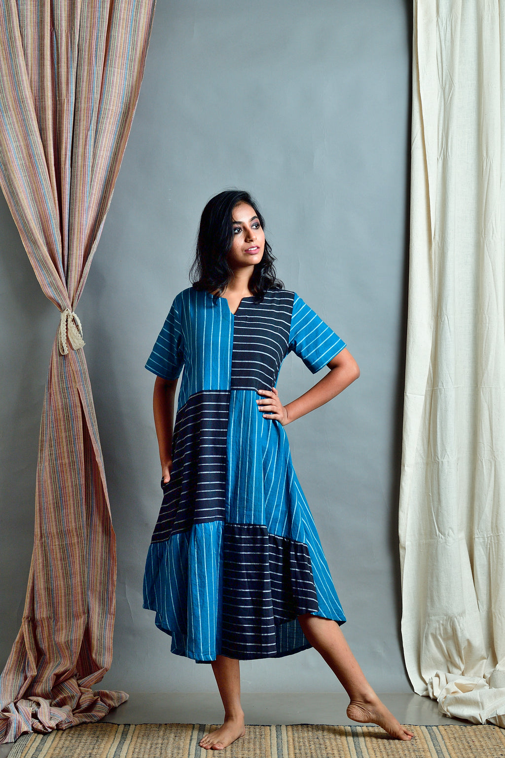 Shankari - handspun cotton dress image 0