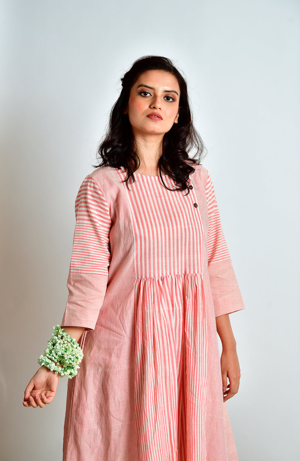 Ananya - handloom cotton dress image 0