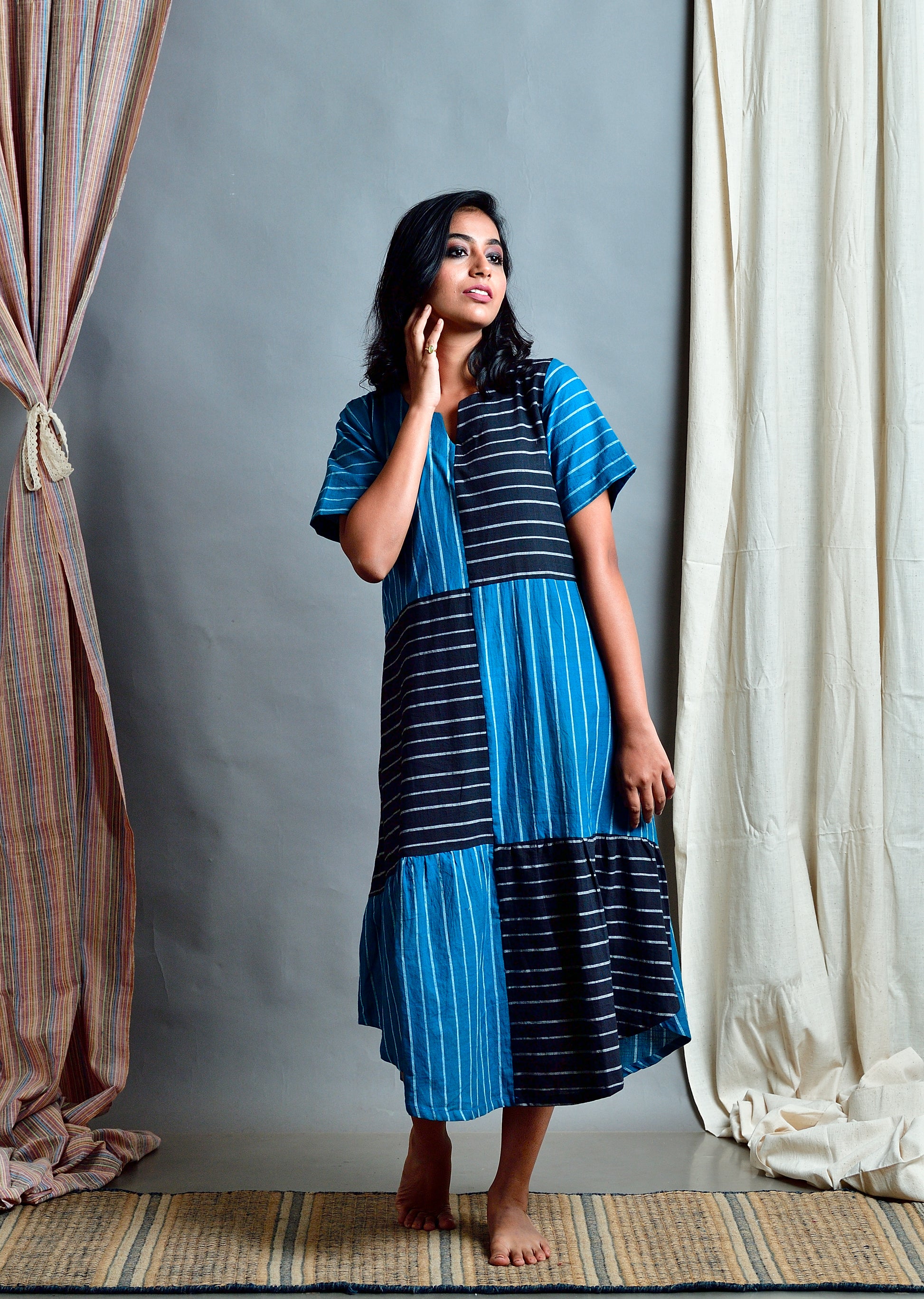 Shankari - handspun cotton dress image 2